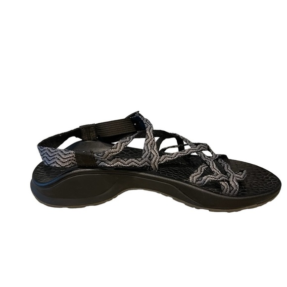Chaco Sandals Women’s 11 Outdoor Black And Gray Wave Updraft EcoTread‎ X2 - Picture 4 of 10